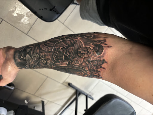 Explore sanji tattoo ideas, creative tattoo ideas in Sarasota, available at SEVEN SINS Tattoo Studio