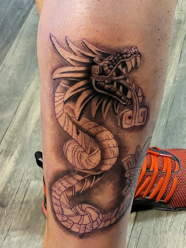 Explore night sky tattoo ideas, creative tattoo ideas in San Angelo, available at Inkland Tattoo Studio
