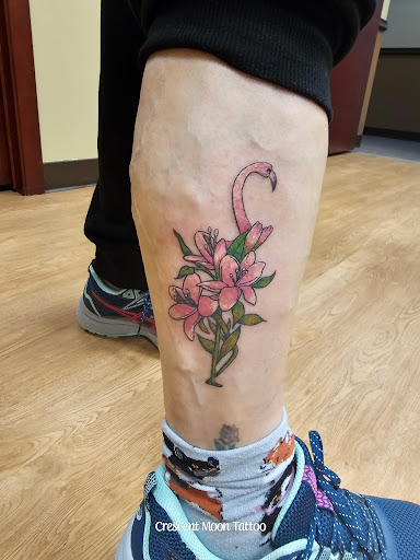 Explore virgo tattoo ideas for females, creative tattoo ideas in New Hampton, available at Crescent Moon Tattoo