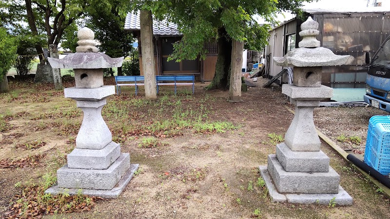 田井城跡（高木の峰鉾神社）