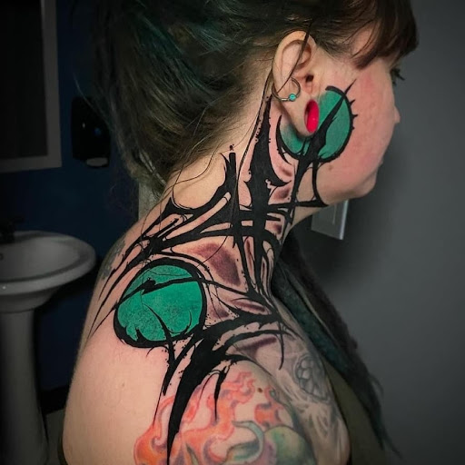 Explore outer arm tattoo ideas, creative tattoo ideas in Schaumburg, available at Atmosphere Tattoo Gallery - Schaumburg