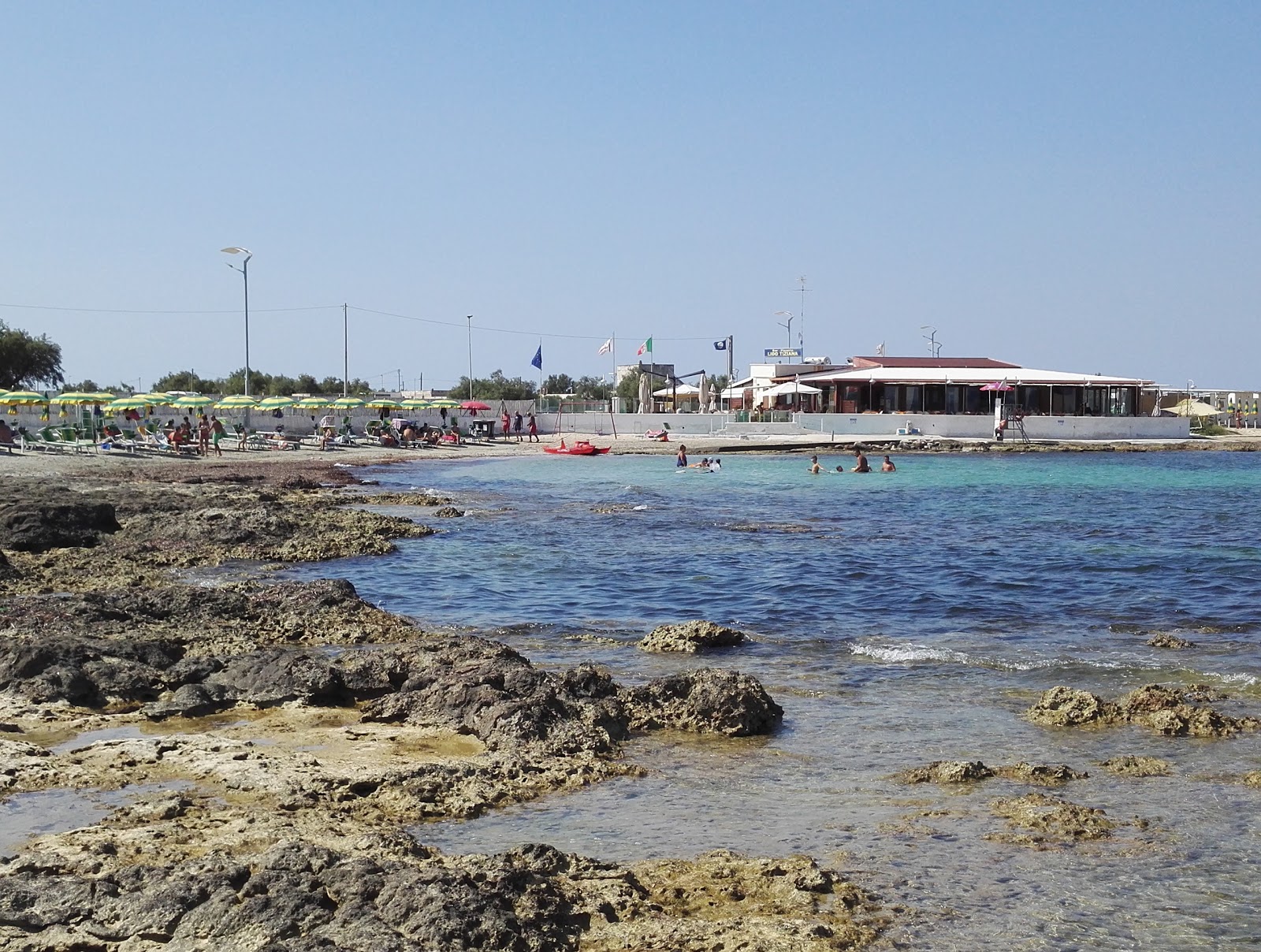 Foto af Spiaggia di Specchiolla beliggende i naturområde