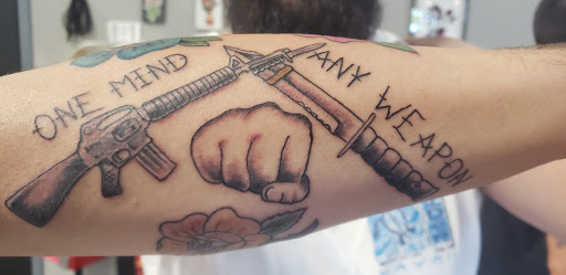 Explore joker and harley quinn tattoo ideas, creative tattoo ideas in Mount Juliet, available at Division Street Tattoo Company