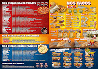 Menu / carte de Hollywood Pizza Time à Chaumont