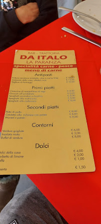 Restaurant de fruits de mer Ristorante La Paranza à Pedaso - menu / carte