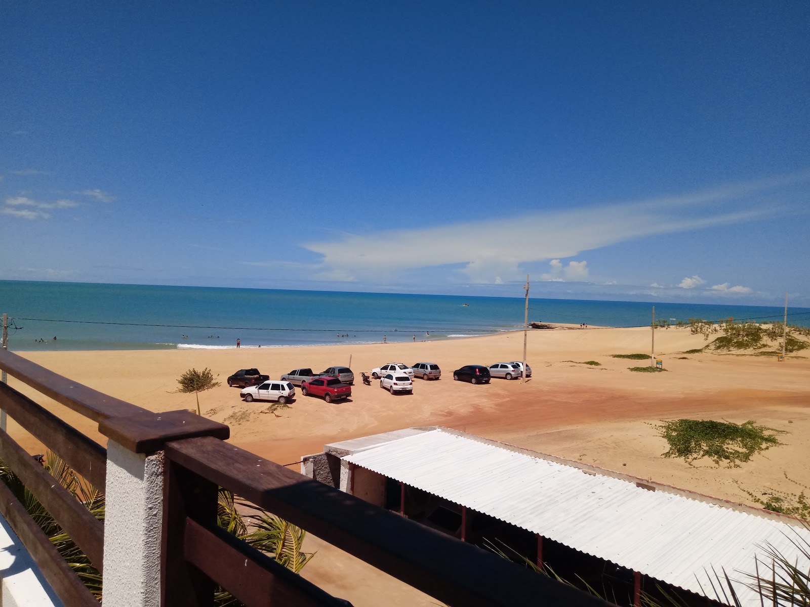 Foto de Playa del Faro con recta y larga