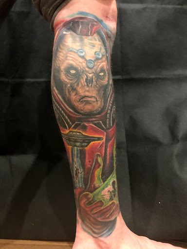 Explore native american indian tattoo ideas, creative tattoo ideas in Sarasota, available at SEVEN SINS Tattoo Studio