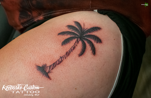 Explore small tribal tattoo ideas, creative tattoo ideas in Salisbury, available at Keepsake Custom Tattoo & Body Piercing Laser Tattoo Removal