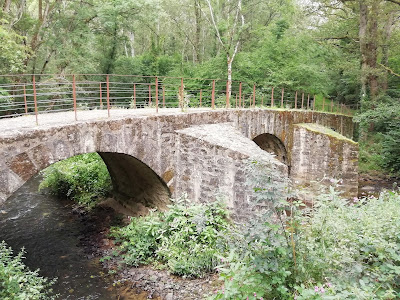 Pont de Lascaux sur la Gorre à Saint-Auvent à Saint-Auvent