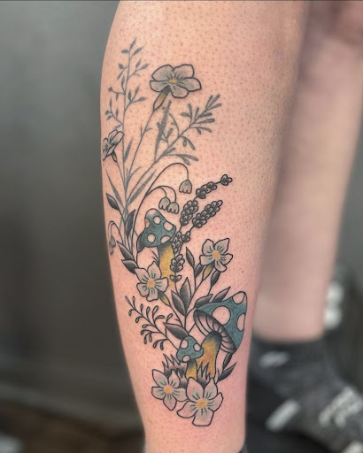 Explore inner forearm tattoo ideas, creative tattoo ideas in San Jose, available at The Holy Scythe Tattoo