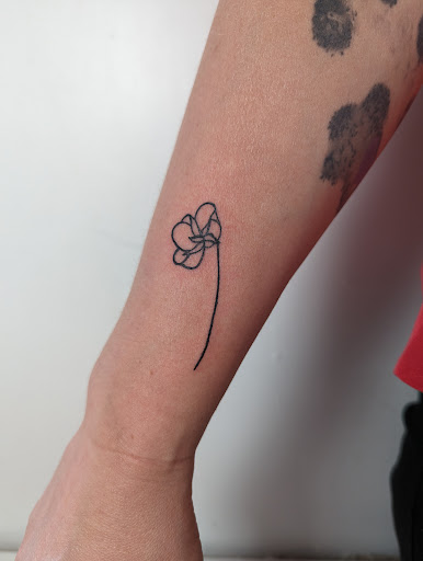 Explore minimalist star wars tattoo ideas, creative tattoo ideas in Bryan, available at Storyline Ink Tattoo