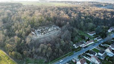 Le château de Verneuil à Verneuil-en-Halatte