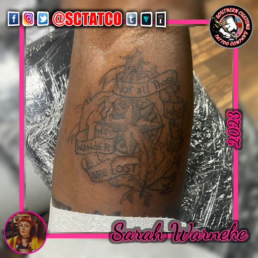 Explore women tattoos ideas, creative tattoo ideas in Fayetteville, available at Southern Customs Tattoo Company