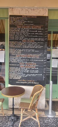 Restaurant Le Pacha à Paris - menu / carte