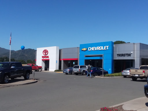 Toyota Dealer «Thurston Auto Plaza», reviews and photos, 2800 N State St, Ukiah, CA 95482, USA