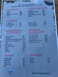 Carte du Pizza Sympa à Doussard