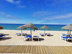 Foto av Faro strand med hög nivå av renlighet