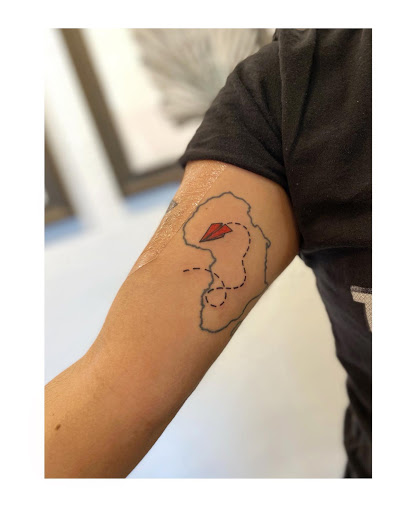 Explore funny couple tattoo ideas, creative tattoo ideas in Moline, available at ARTIST AIMEE TATTOOS - AF Tattoo Studio