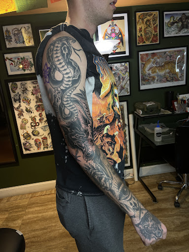 Explore toe ring tattoo ideas, creative tattoo ideas in North Charleston, available at Breakthrough Tattoo