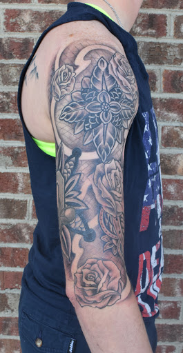 Find baby girl tattoo ideas for your next unique tattoo in Sanford at Hudson & Company Tattoo Studio