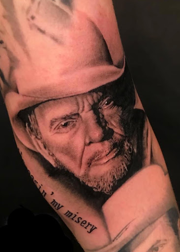 Explore forehead tattoo ideas, creative tattoo ideas in Nashville, available at RedBird Tattoo