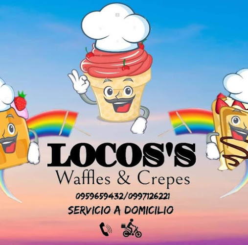 Locos's Waffles Crepes Helados con Queso - Quito