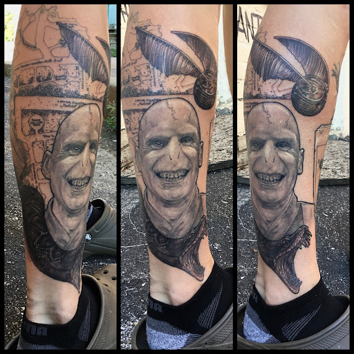 Explore the walking dead tattoo ideas, creative tattoo ideas in Saint Albans, available at 181 Tattoo