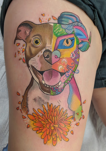 Explore cover up shoulder tattoo ideas, creative tattoo ideas in Riverside, available at Elizabeth St. Tattoo