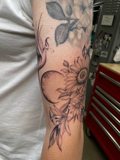 Explore deer antler tattoo ideas, creative tattoo ideas in Spring, available at Skin Stories Tat2