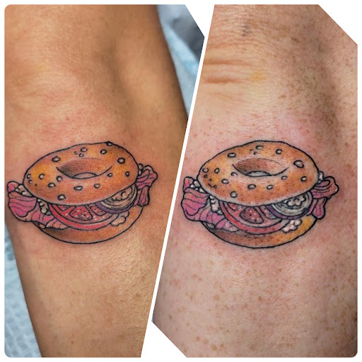 Explore irish flag tattoo ideas, creative tattoo ideas in Libertyville, available at Lucky Seven Tattoo