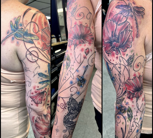 Explore dia de los muertos tattoo ideas, creative tattoo ideas in Goshen, available at Lady Luck Studio