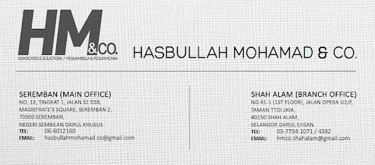 Hasbullah Mohamad & Co. (Shah Alam branch)