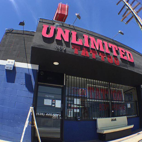 Tattoo Shop «Unlimited Tattoo», reviews and photos, 359 S Irwindale Ave, Azusa, CA 91702, USA