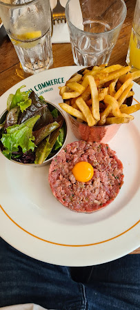 Steak tartare du Restaurant français Le Café du Commerce à Biarritz - n°8