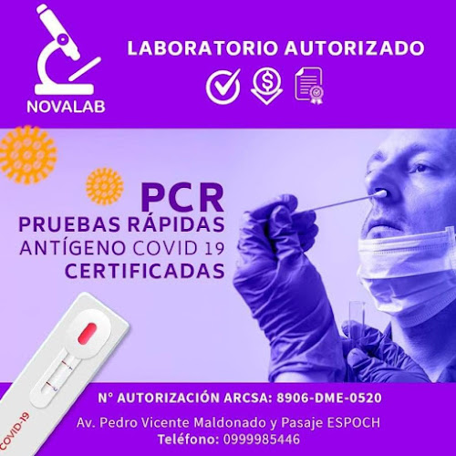 Laboratorio de análisis Clinico "NOVALAB" Riobamba - Médico