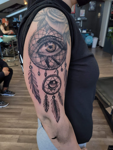 Explore attack on titan tattoo ideas, creative tattoo ideas in Mc Kees Rocks, available at Exile Ink