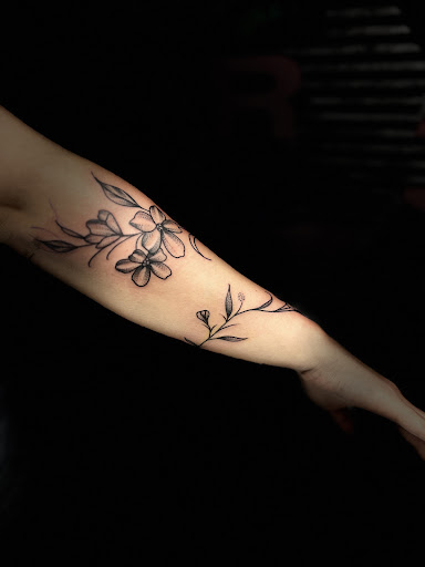Explore inner forearm tattoos ideas, creative tattoo ideas in Buckhannon, available at Good Times Tattoo Studio