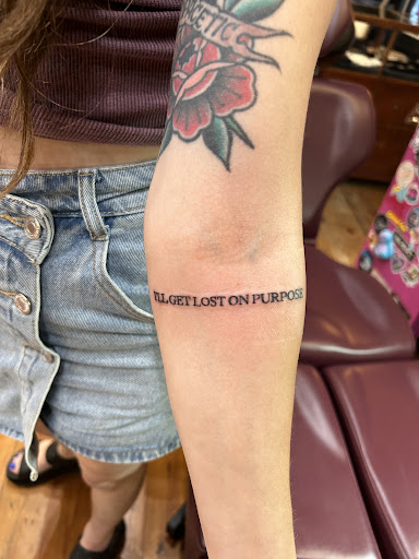 Explore star sleeve tattoo ideas, creative tattoo ideas in Sevierville, available at Jaded Art Collective