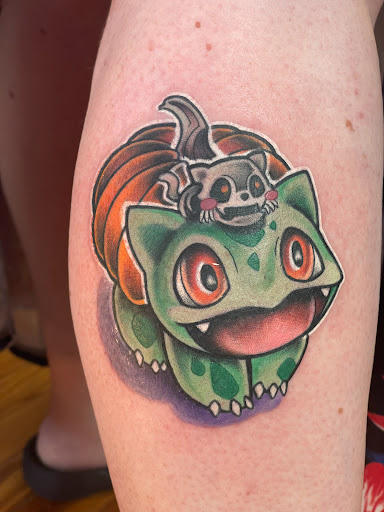 Explore bone tattoo ideas, creative tattoo ideas in Chapel Hill, available at Golden Falcon Tattoo and Piercing