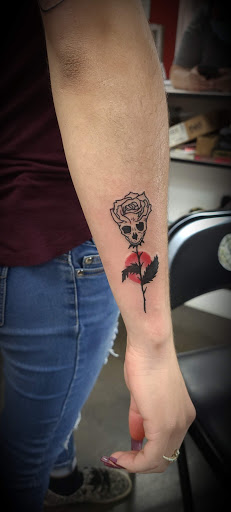 Explore tattoo initials ideas, creative tattoo ideas in Garden Grove, available at Dr. Tattoo Studio