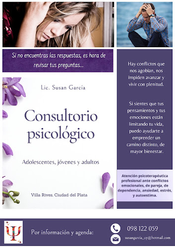 Psicóloga Susan García - Psicólogo