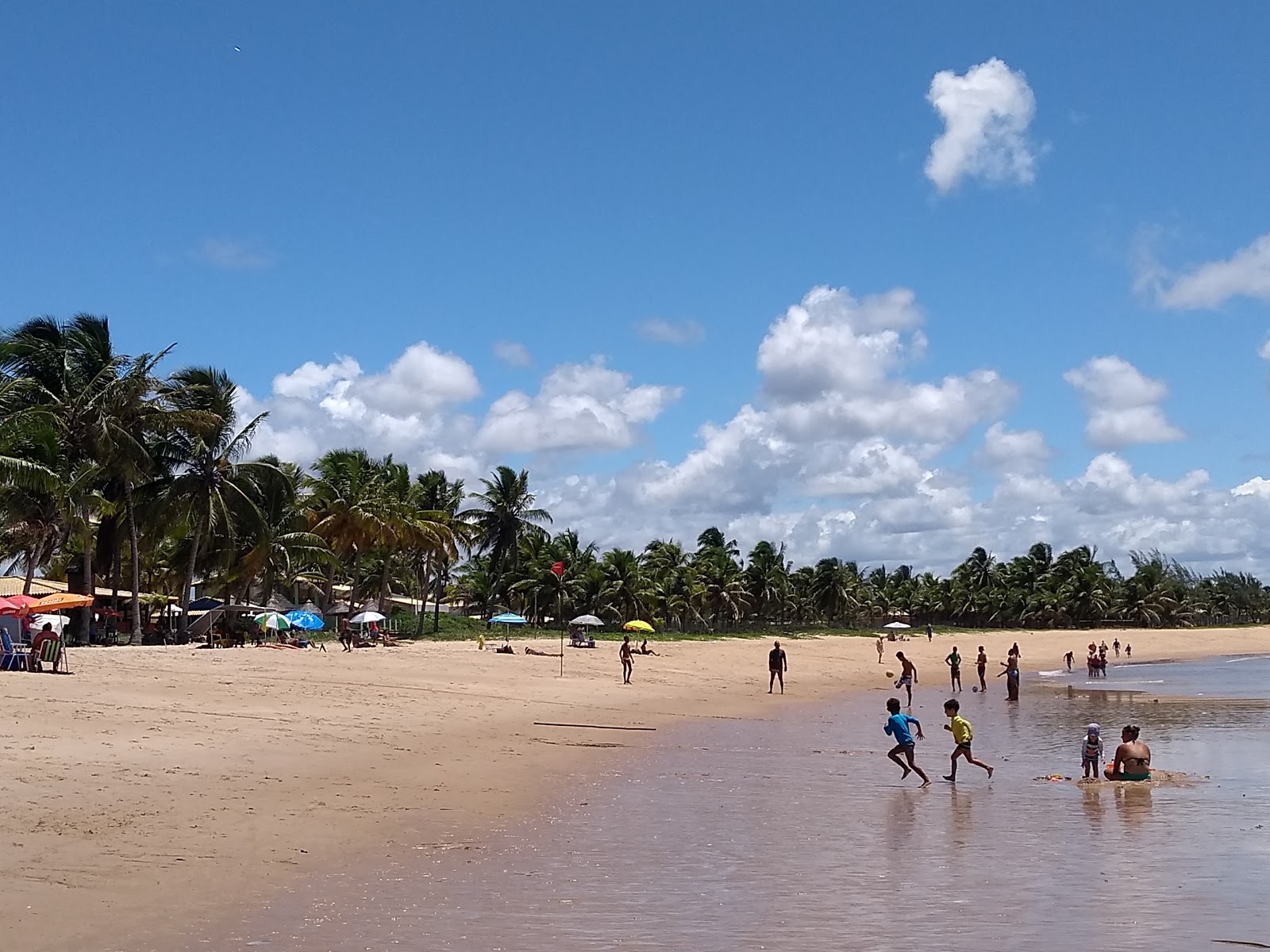 Praia de Itacimirim'in fotoğrafı düz ve uzun ile birlikte
