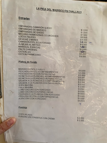 Marisqueria Challaco - Restaurante