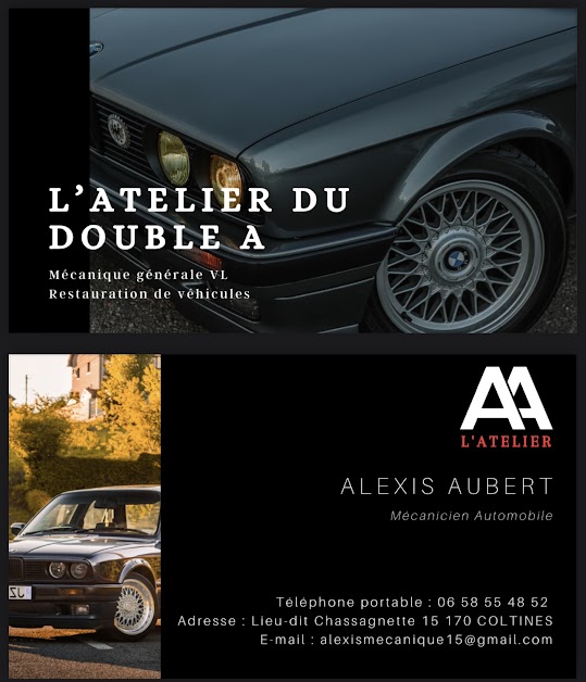 Garage L’atelier du double A Coltines