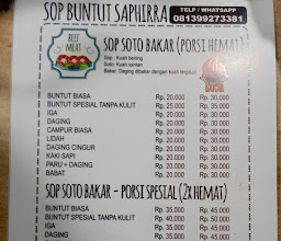 Sop Buntut Saphirra photo