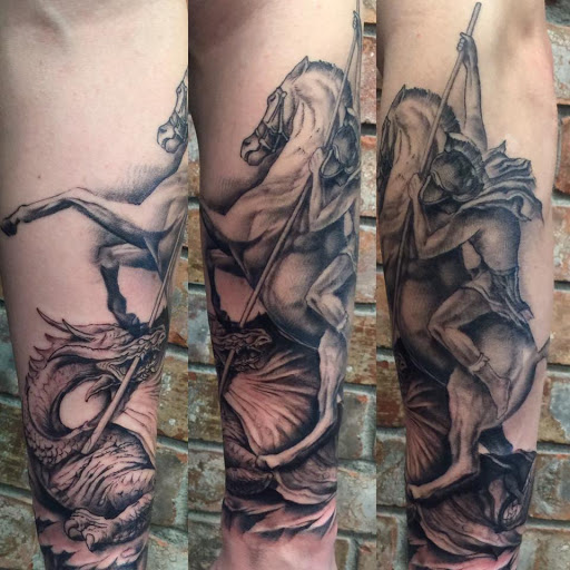 Explore dna tattoo ideas, creative tattoo ideas in Spokane, available at Anchored Art Tattoo