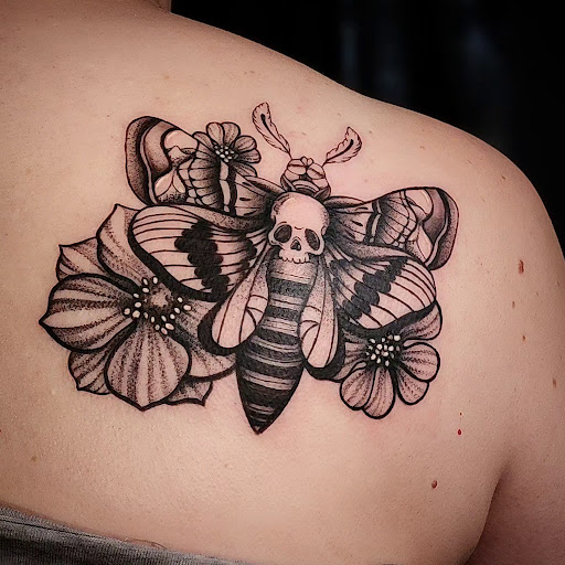 Explore smile now cry later tattoo ideas, creative tattoo ideas in Minocqua, available at Whisky Rose Tattoo Parlor