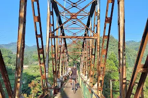 Oude Ned-indië Spoorbrug - Sadu Tjikoedapateuh Tjiwidey image