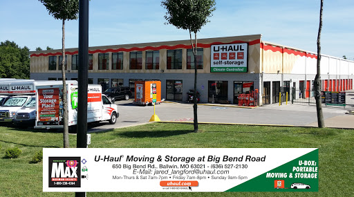 RV Storage Facility «U-Haul Moving & Storage at Big Bend Road», reviews and photos, 650 Big Bend Rd, Ballwin, MO 63021, USA