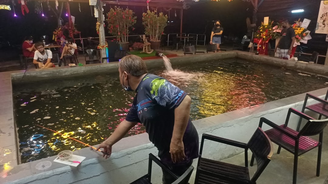 Kolam pancing udang lum brother